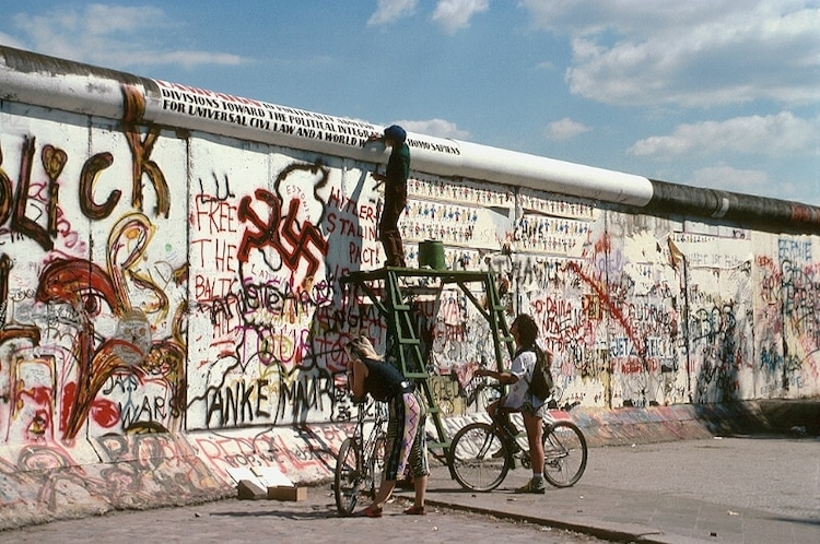 Antes de la unificación de Alemania, el país se encontraba dividido por un muro.