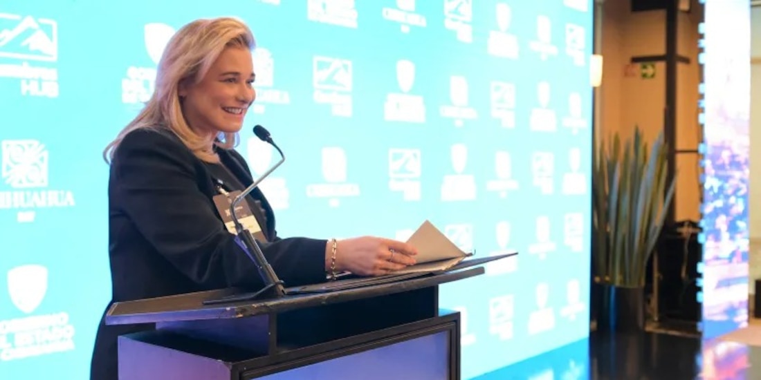 La Gobernadora constitucional de Chihuahua.