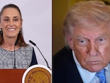 La Presidenta de México, Claudia Sheinbaum, y su homólogo de EU, Donald Trump