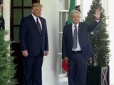Los presidentes, Donald Trump y Andrés Manuel López Obrador, el pasado 8 de julio.