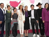 Presentación de artistas en Mañanera de Claudia Sheinbaum.