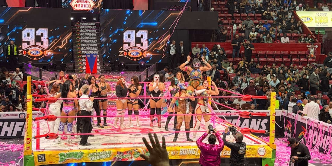 Olympia es la nueva Campeona Universal de Amazonas del CMLL.