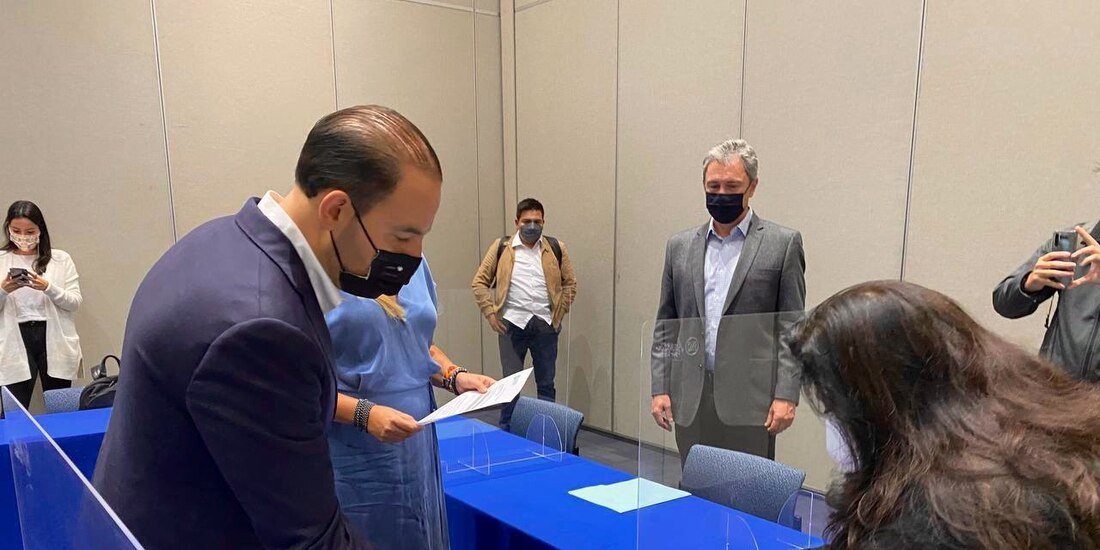 Ayer por la tarde, Marko Cortés anunció su interés por competir por la renovación de la dirigencia de Acción Nacional