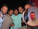 Un hombre habría sido golpeado por elementos de seguridad de Lionel Messi y David Beckham
