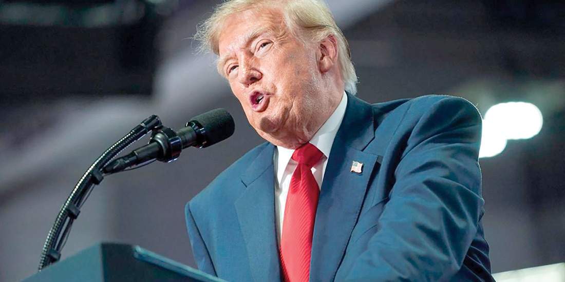El presidente de los Estados Unidos, Donald Trump