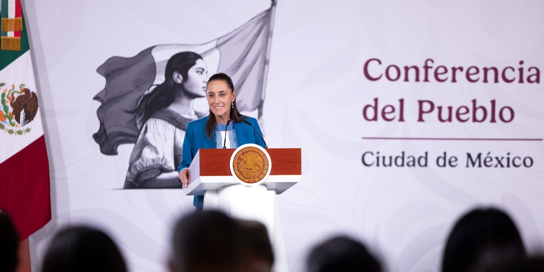 Claudia Sheinbaum, Presidenta de México.