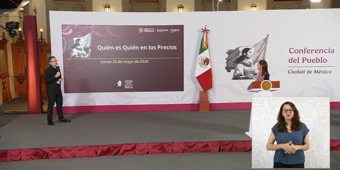 Iván Escalante en la Mañanera de CSP.