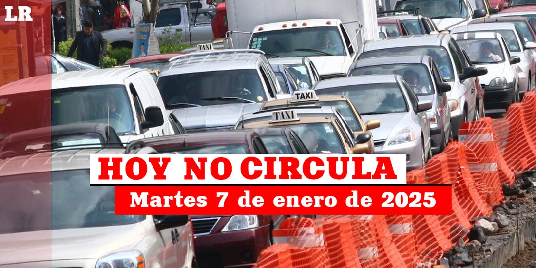 Te contamos cómo aplica el Hoy No Circula este martes 7 de enero en la Ciudad de México y el Estado de México.