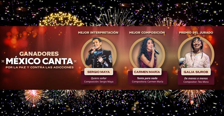 Estos son los ganadores de México Canta