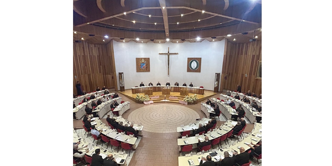 ASAMBLEA Plenaria de los obispos mexicanos, ayer, en la CDMX.