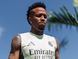 Éder Militao consigue anotación desde atrás del medio campo.
