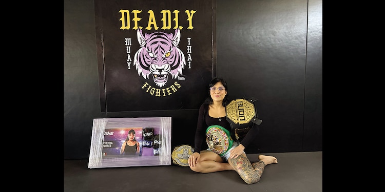 LA PELEADORA recibió a La Razón en su
academia para la entrevista.