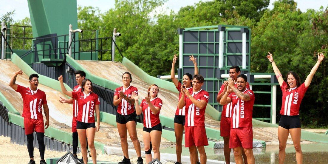 Los atletas de Exatlón México 2023 compiten por la Villa 360