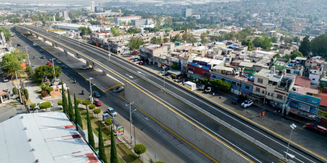 Vialidad en la zona.