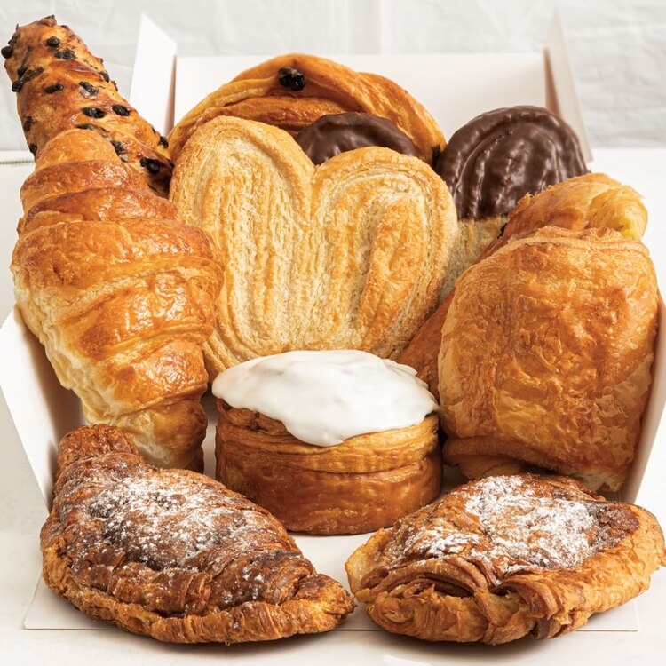 Hay una variedad de panes en la Maison Kayser.