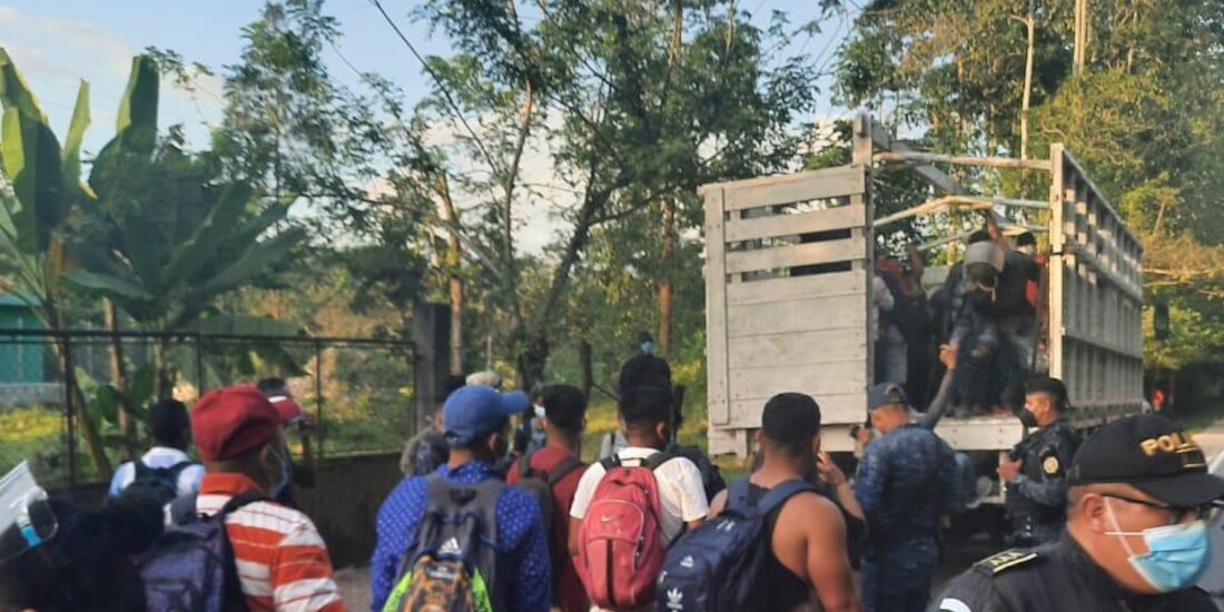 Migrantes siguen pasando por Chiapas
