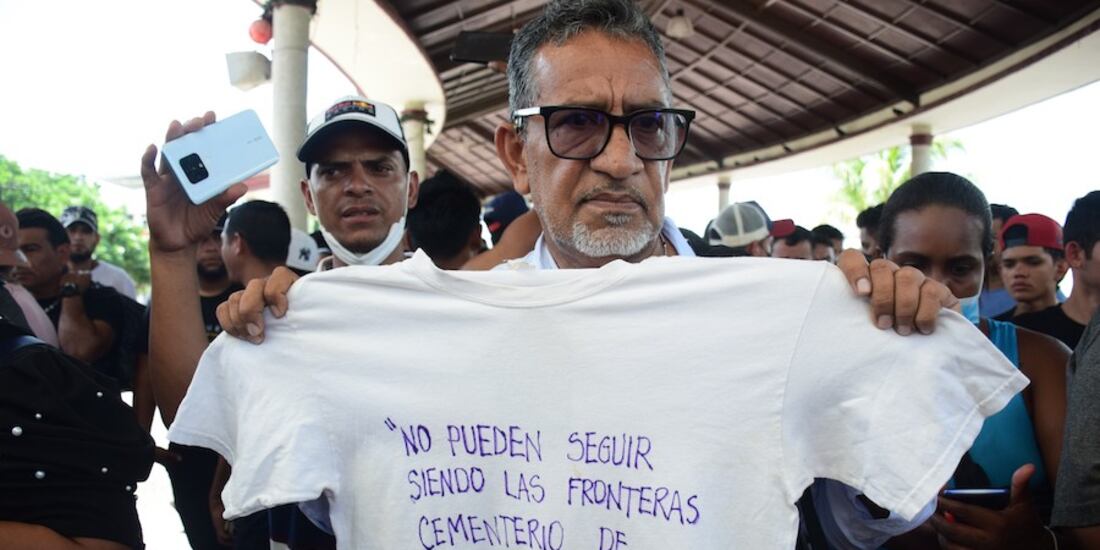 Activista Luis García Villagrán, en fotografía de archivo.