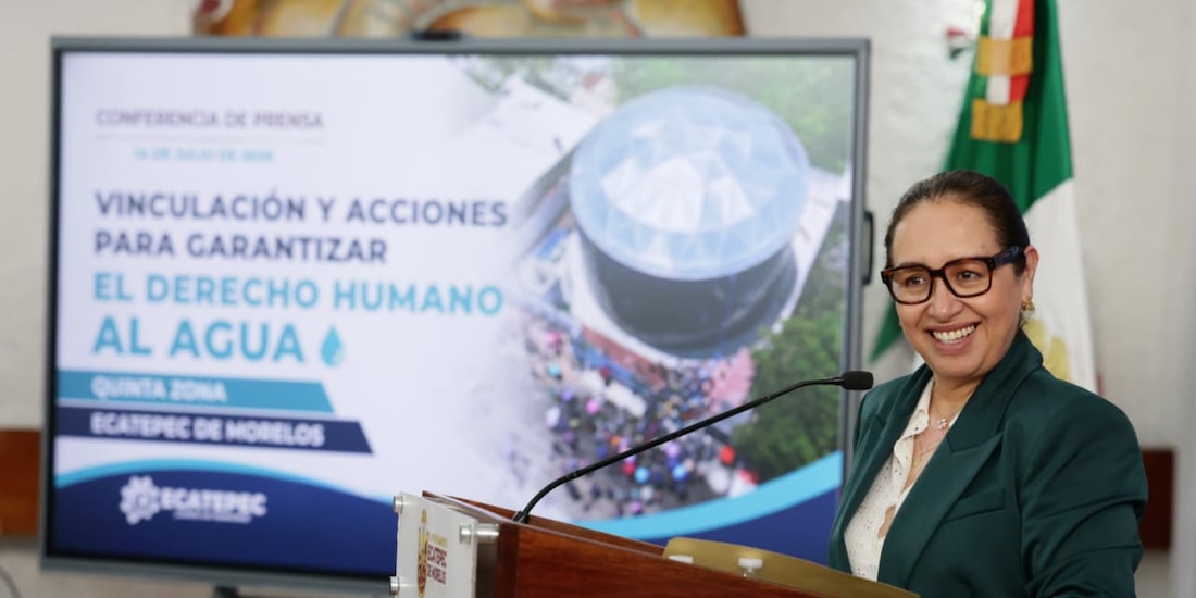 Azucena Cisneros Coss, alcalde de Ecatepec.