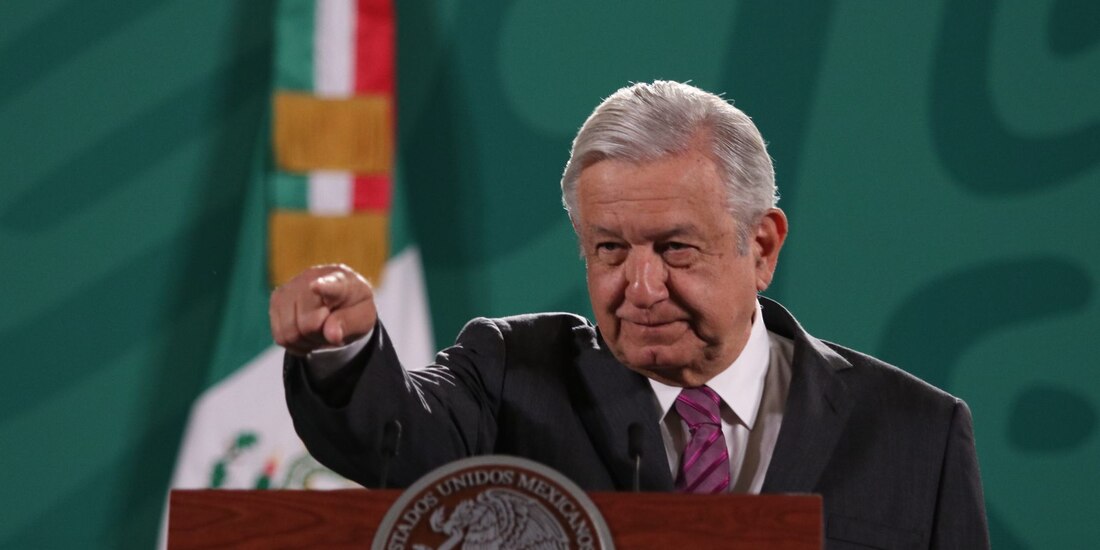 Andrés Manuel López Obrador (AMLO), presidente de México..