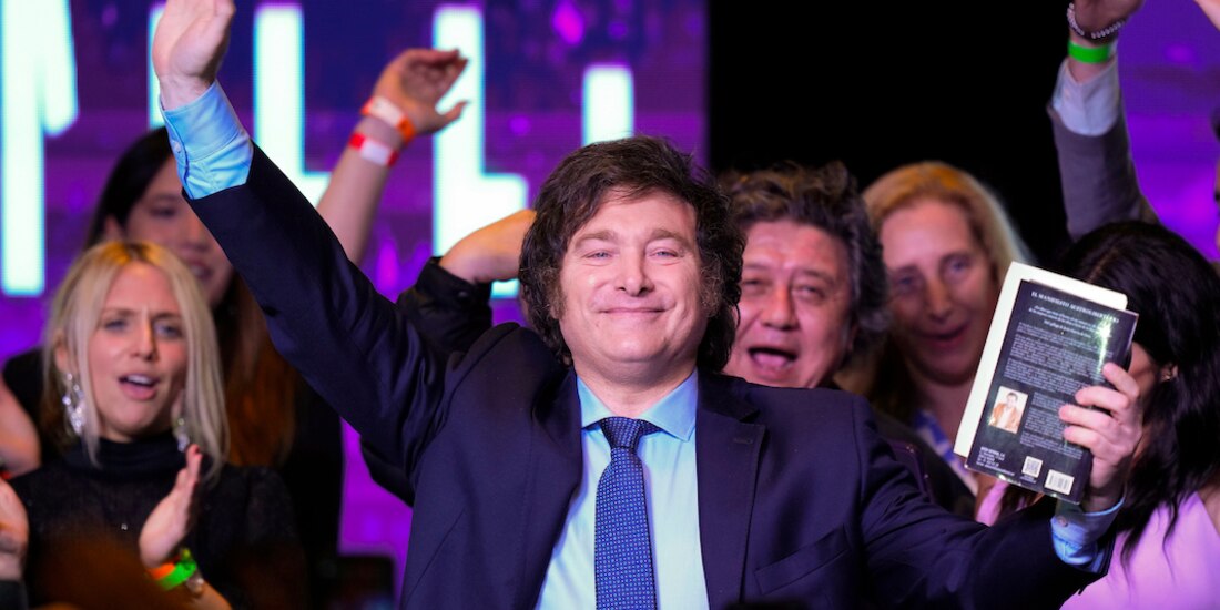 Javier Milei, presidente de Argentina.