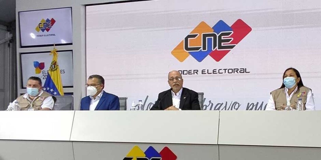 Autoridades del Poder Electoral informan sobre las elecciones regionales y municipales 2021 en Venezuela