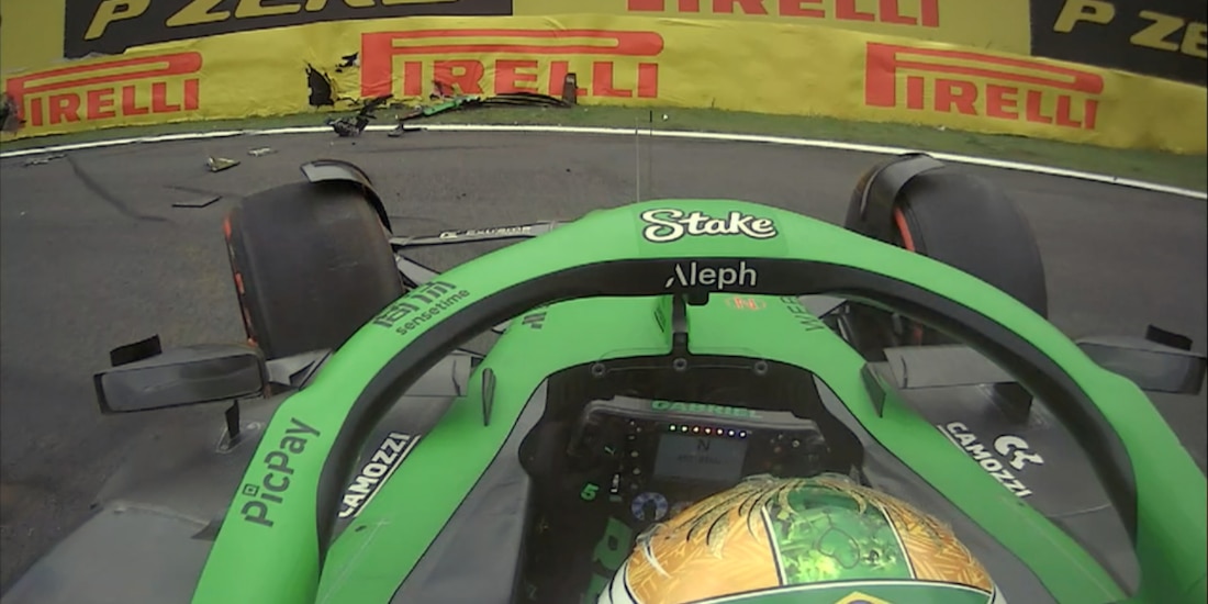 Gabriel Bortoleto queda fuera del Gran Premio de Brasil.