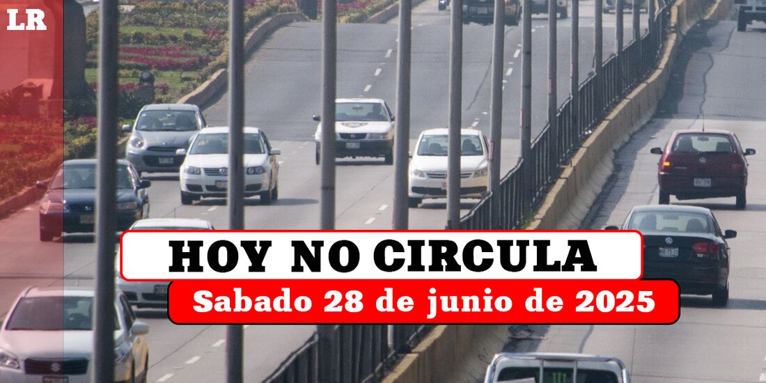 Te contamos qué autos deben descansar este sábado 28 de junio de 2025 en la Ciudad de México y el Estado de México.