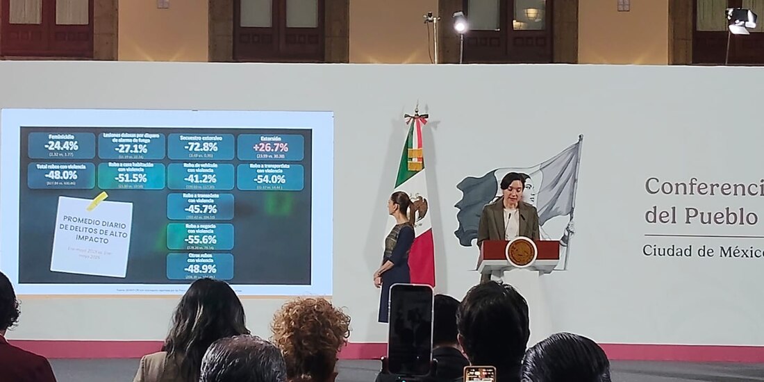 Informe de seguridad en Palacio Nacional.