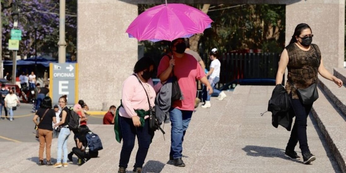 Advierten sobre altas temperaturas en la CDMX.
