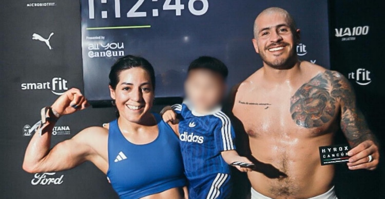 Mariana Khalil, Rodrigo Guerra y su hijo, Karim