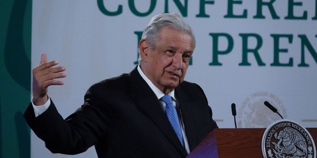 AMLO ofreció este miércoles conferencia desde Palacio Nacional.