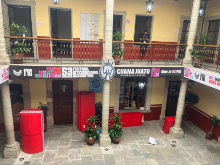 Lugar donde solían hacerse las conferencias de cierre del Cervantino.