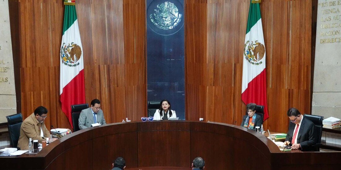 Sesión Ordinaria del Tribunal Electoral del PJF, el 8 de enero.
