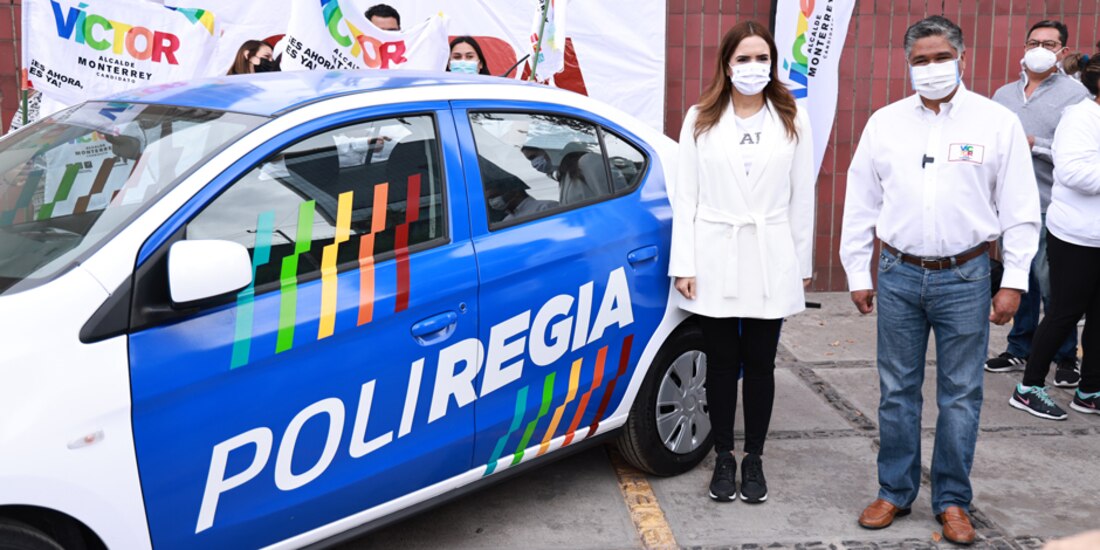 La candidata de Morena por la gubernatura de Nuevo León, Clara Luz Flores Carrales, presentó el modelo PoliRegia.