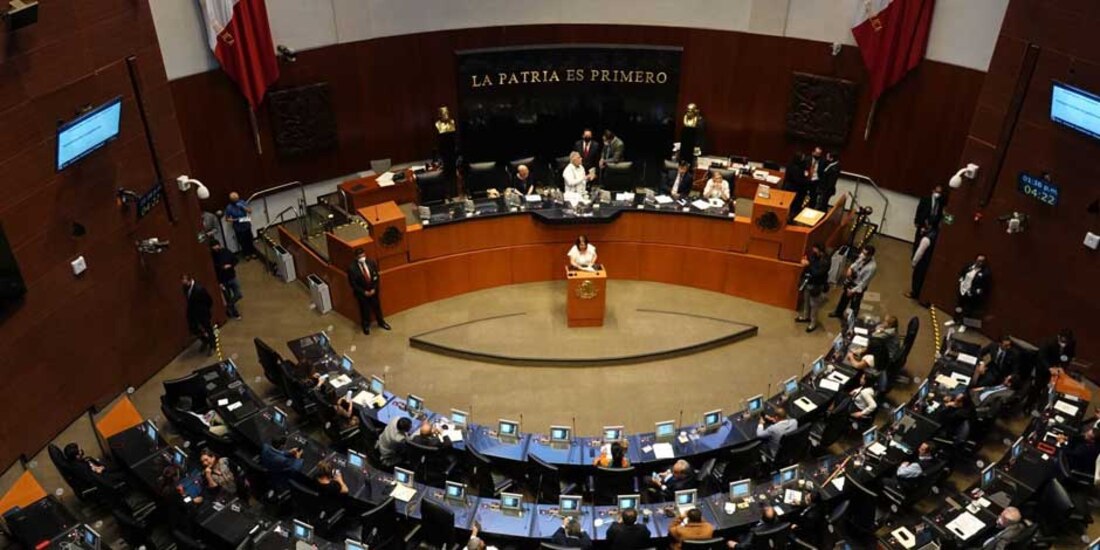 Aspecto general del Senado de la República