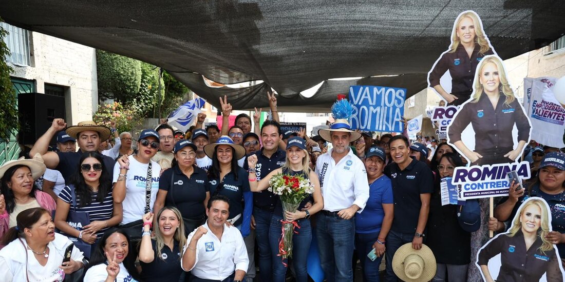 Romina Contreras, candidata a la Presidencia Municipal de Huixquilucan