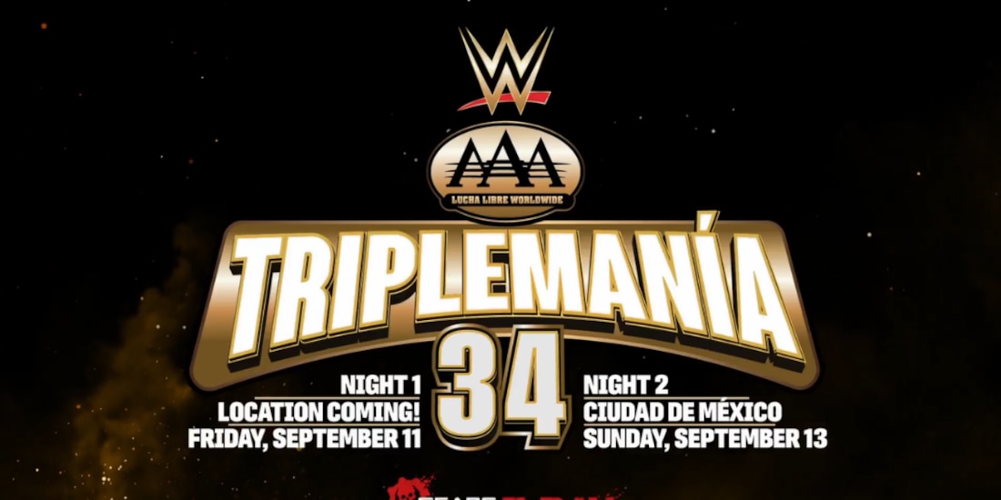 Por primera vez Triplemanía se celebrará en dos noches.
