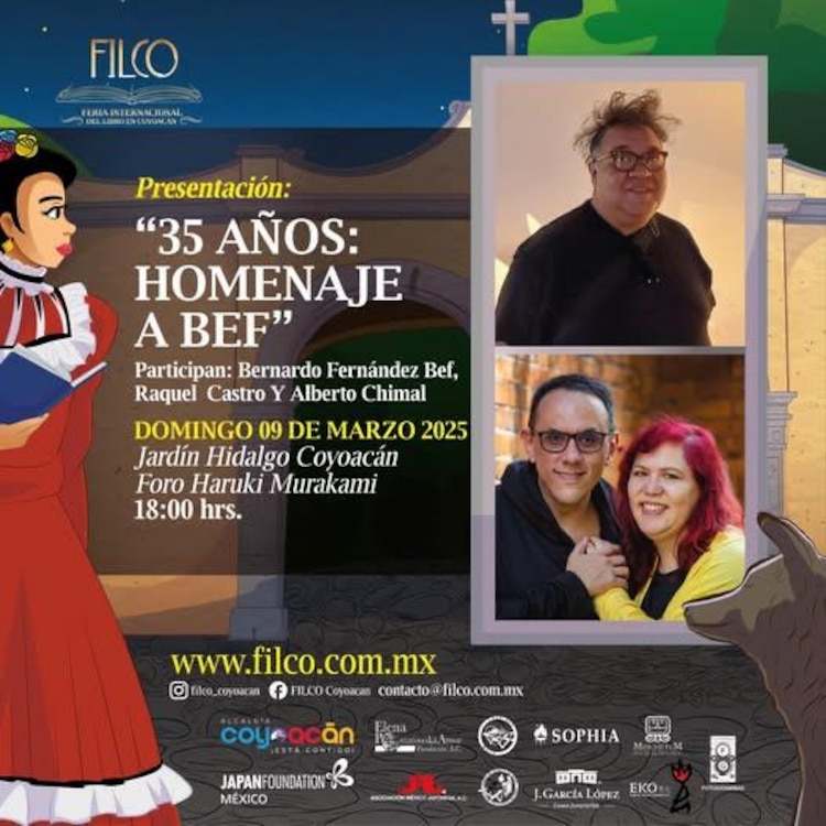 4. Homenaje a Bef en la FILCO