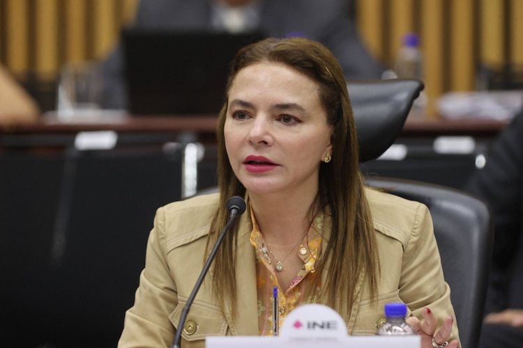 La consejera electoral del INE, Carla Humphrey Jordan, el 20 de julio de 2026.