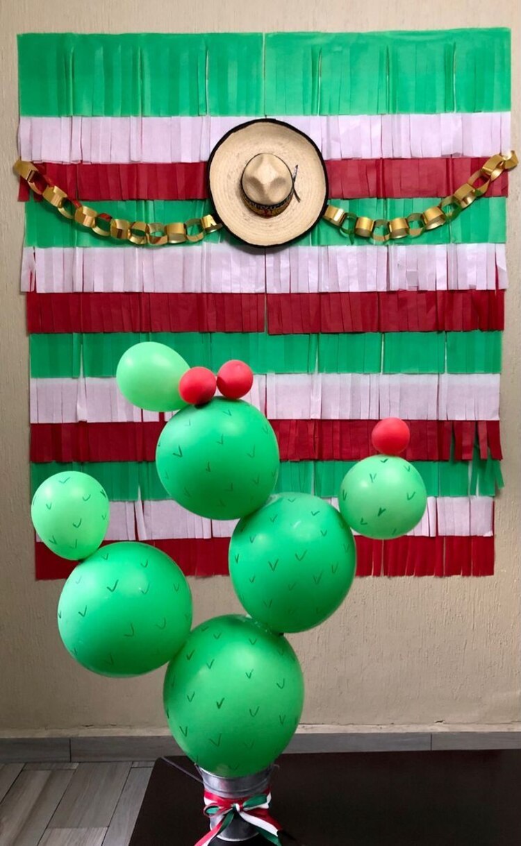 Decoracion para el 20 de noviembre