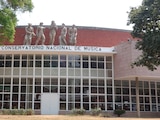 FACHADA del Conservatorio Nacional
de Música, en CDMX, en marzo
