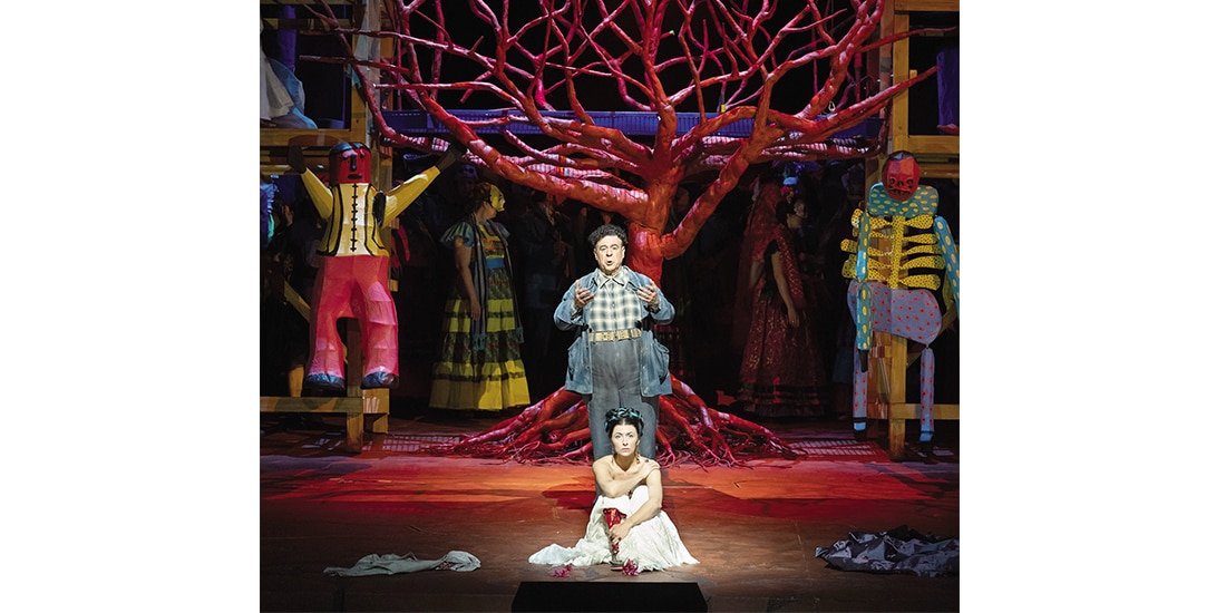 Los protagonistas, en un ensayo en la Met Opera.