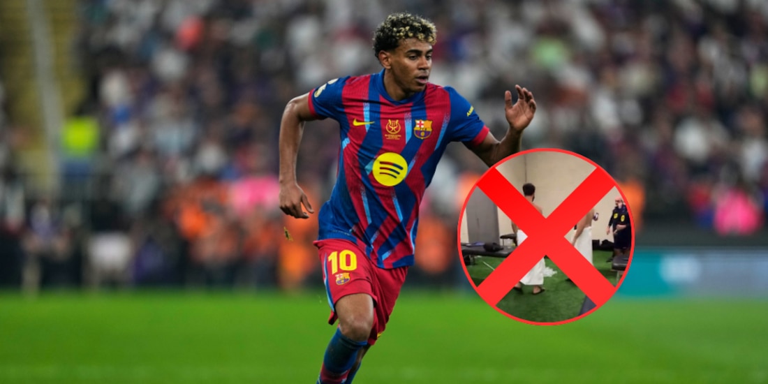 Lamine Yamal mostró en su peor versión a uno de sus compañeros.