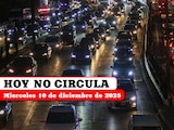 Conoce las restricciones del Hoy No Circula para este miércoles 10 de diciembre de 2025 en la ZMVM.