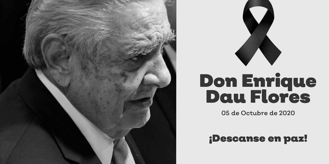 Políticos y funcionarios expresas sus condolencias por la muerte del expresidente municipal Enrique Dau.