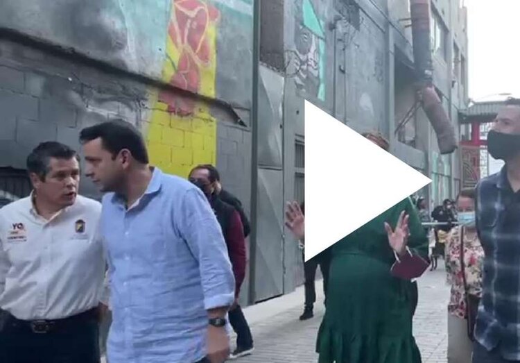 Marina del Pilar y José María Yazpik recorren La Chinesca en Mexicali