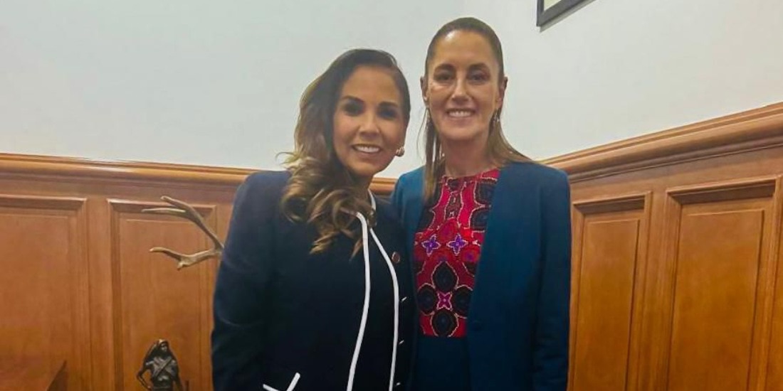 Mara Lezama se reúne con Claudia Sheinbaum para dar seguimiento a proyectos prioritarios.