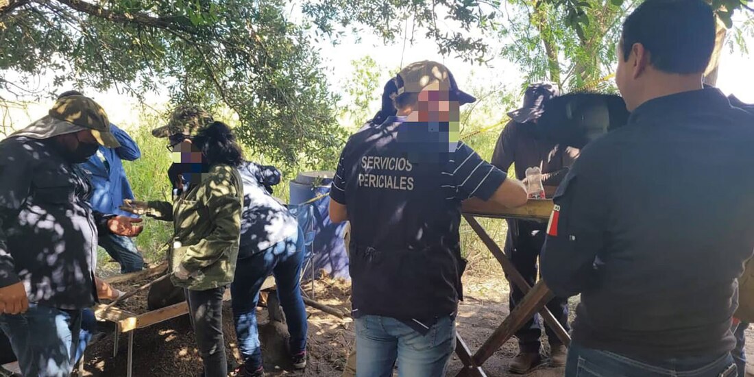 Búsqueda de desaparecidos el pasado 11 de agosto, en Tamaulipas.