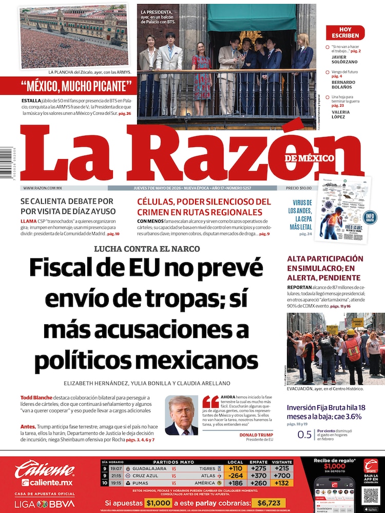 La Razón 07 Mayo 2026