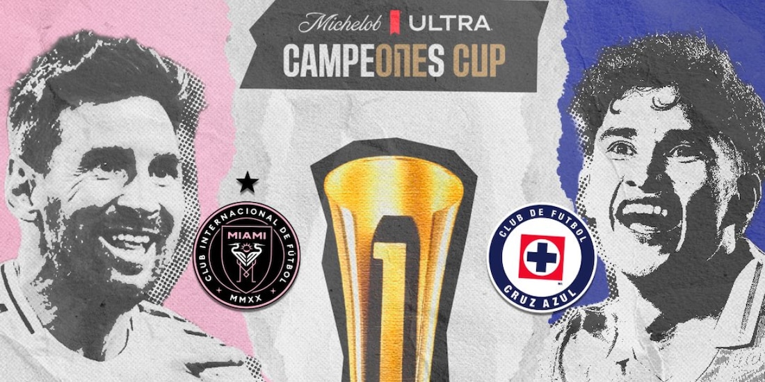 Inter Miami y Cruz Azul definen al ganador de la Campeones Cup 2026.